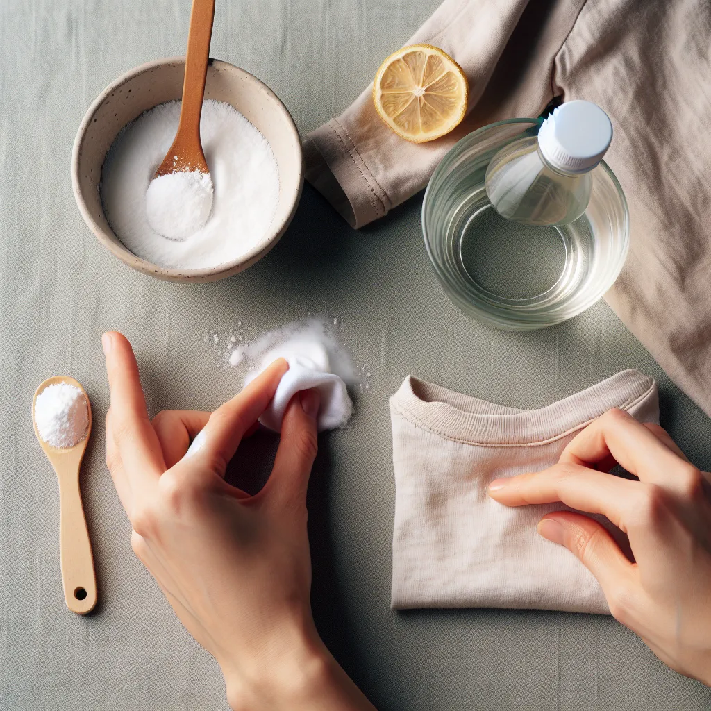 Domowy poradnik odplamiania: szybkie i bezpieczne sposoby na plamy