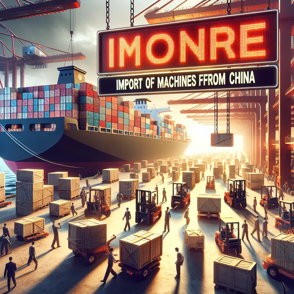 Import maszyn z Chin — skuteczny proces dla firm